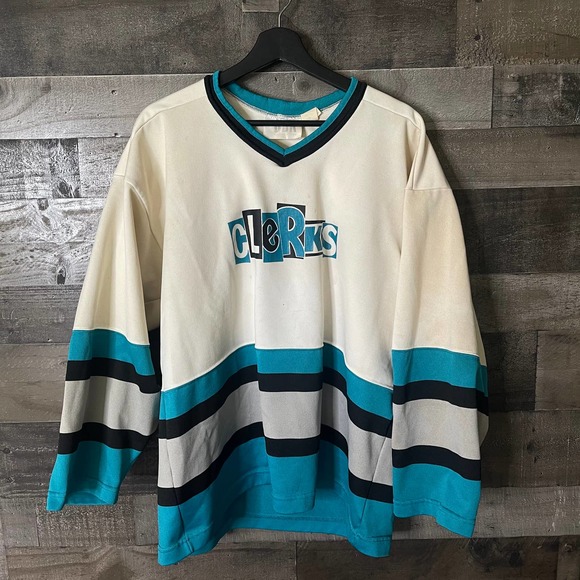 SOLD VTG DDK Clerks Hockey Jersey - Picture 1 of 2